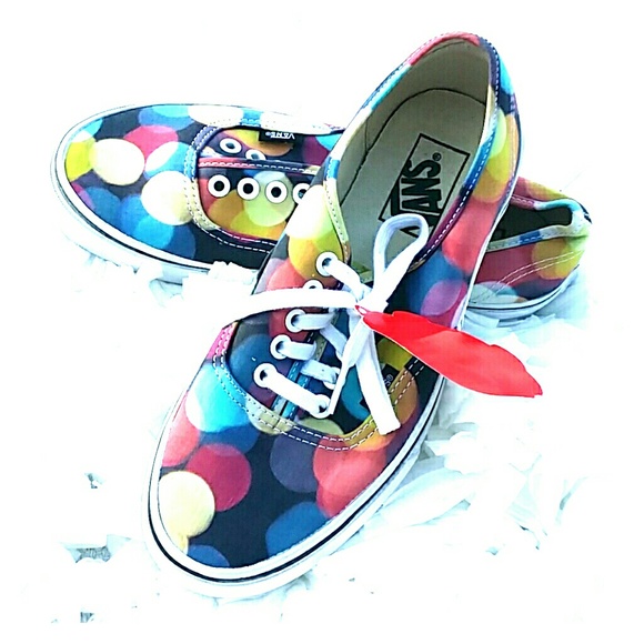 Vans Shoes - Vans Bubbles Dots Spheres Confetti Ballons Fun